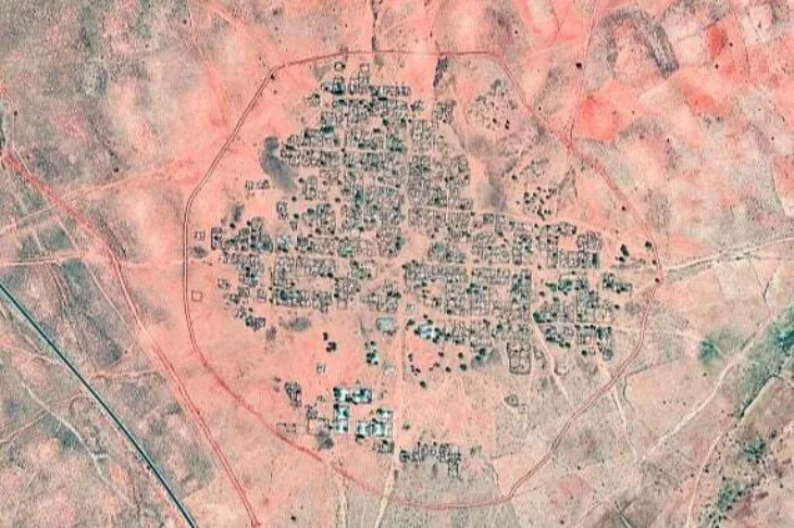 Sudan genocid vidljivi iz svemira Regija Darfur