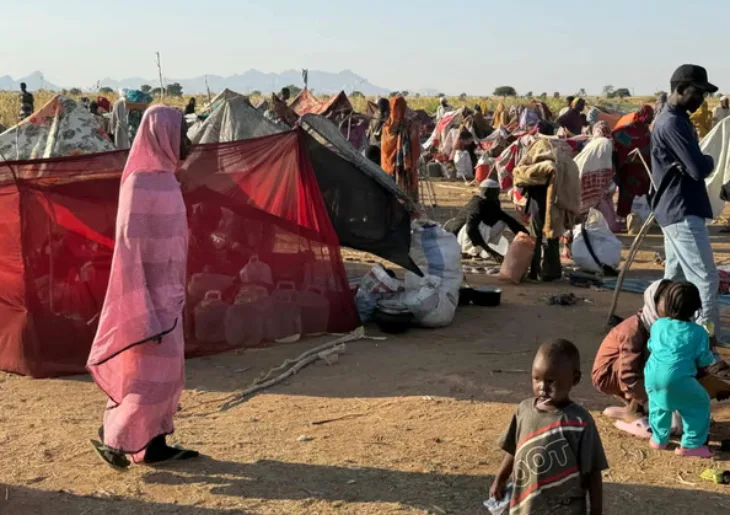 Sudan Izbjeglice iz el Fashera Izvor: The Guardian