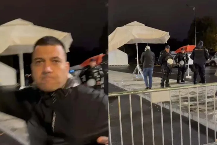 Protesti u Srbiji Vučićeve pristalice tuku i djevojke ispred Ćacilenda