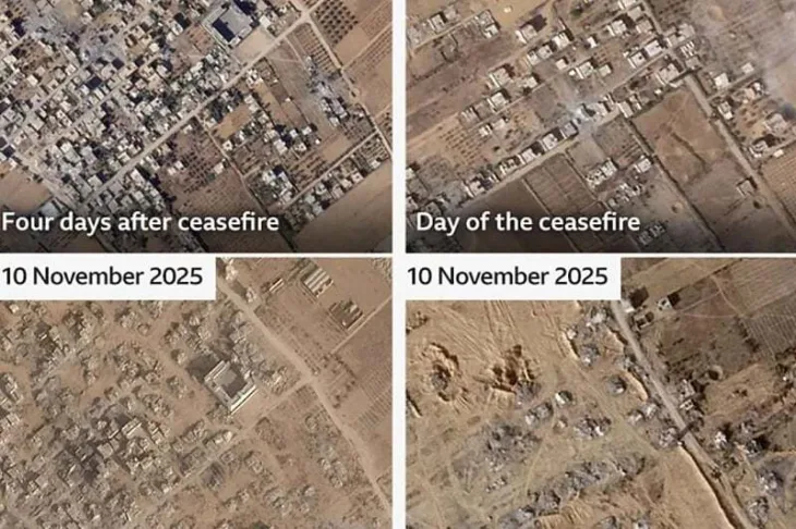 Izrael Gaza Izrael uništio više od 1.500 zgrada u Gazi od početka primirja
