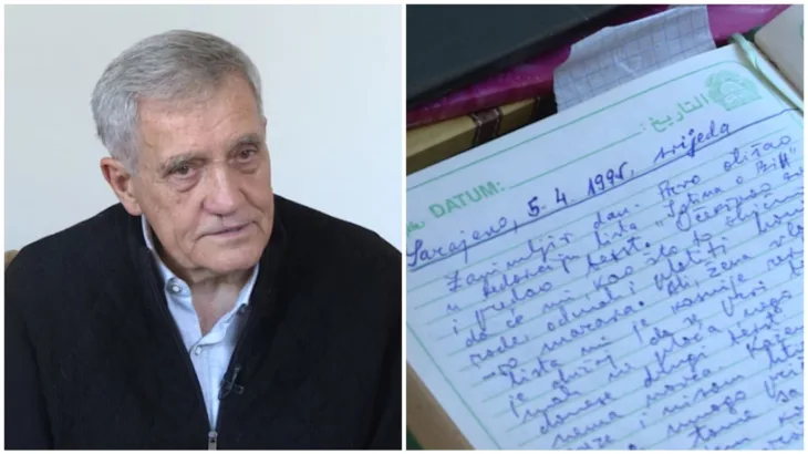 Sefko Hodzic 1995 zapisao u rokovniku o tzv safari turistima