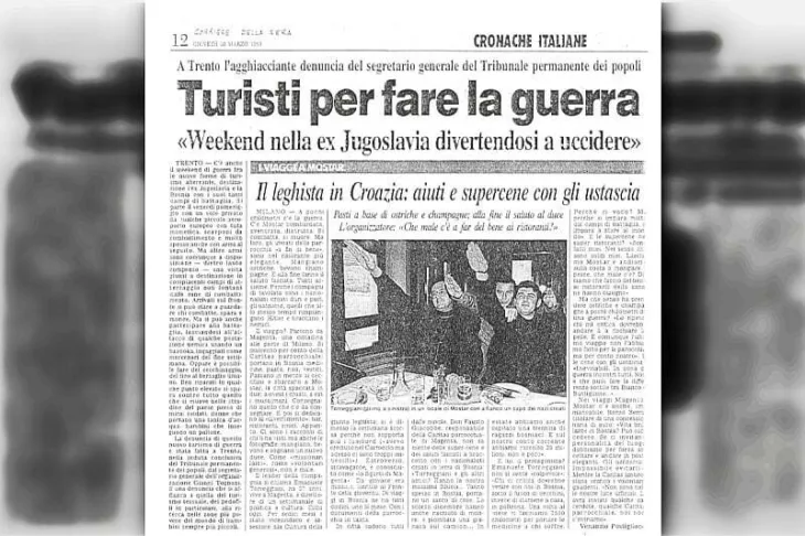 Sarajevo safari Italija