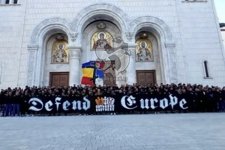 Navijači Rumunije dočekani u Beogradu