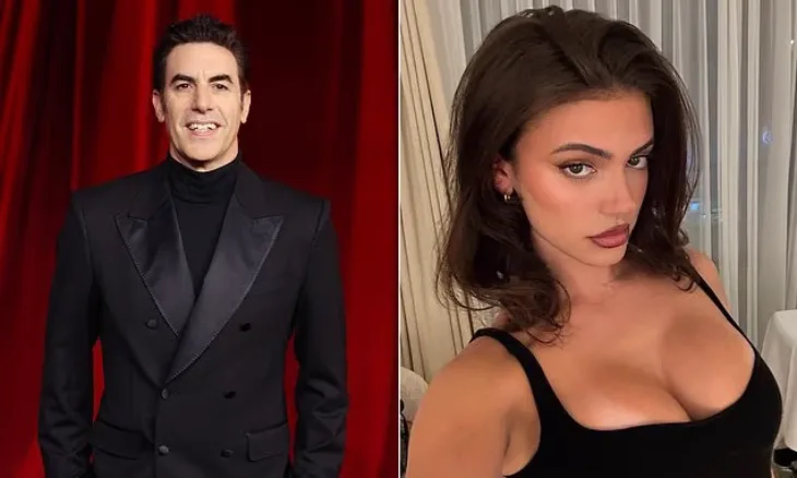Sacha Bron Cohen i Kelsey Calemine
