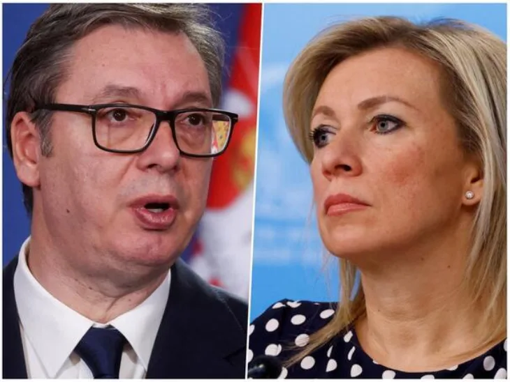 Aleksandar Vucic Marija Zaharova