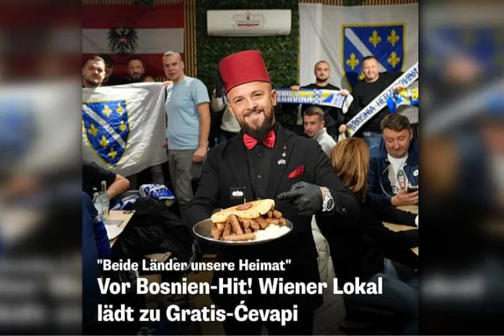 Restoran Ferhatović pozvao navijače na besplatne ćevape