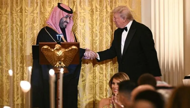 Mohammed bin Salman Donald Trump al ain