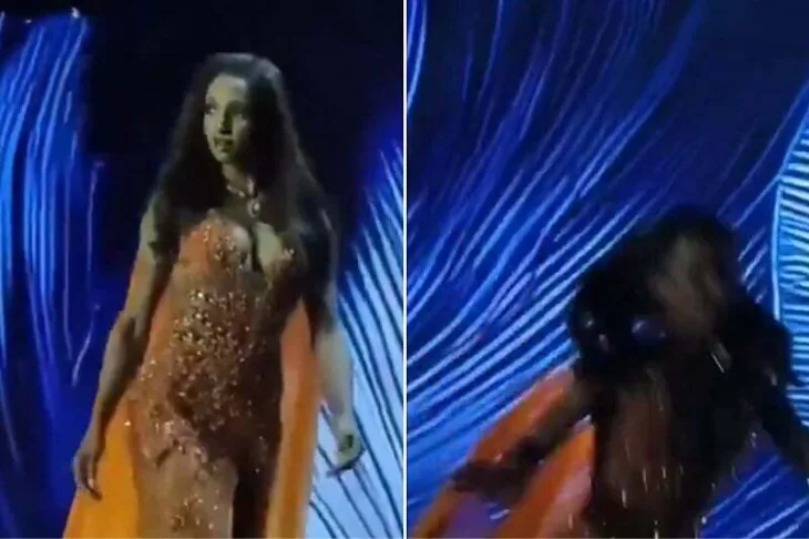 Gabrielle Henry Manekenka pala sa scene na izboru za Miss Univers