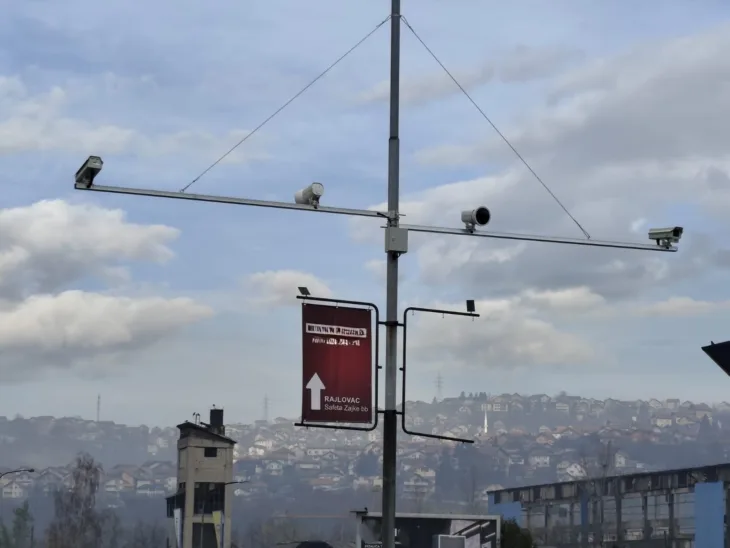 Kamera radar Stup etto ba