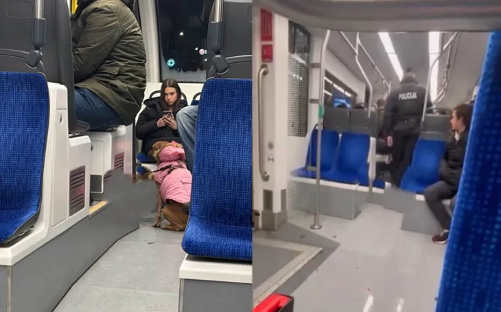 Sarajka izbacena iz tramvaja zbog psa
