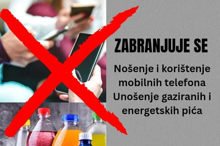 mobitel  zabrana  Visoko skola iz Visokog zabranila koristenje mobitela i gaziranih pica
