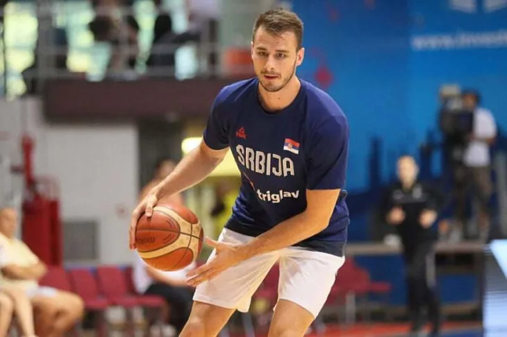 Nemanja Dangubić Dangubic u dresu reprezentaciji Srbije