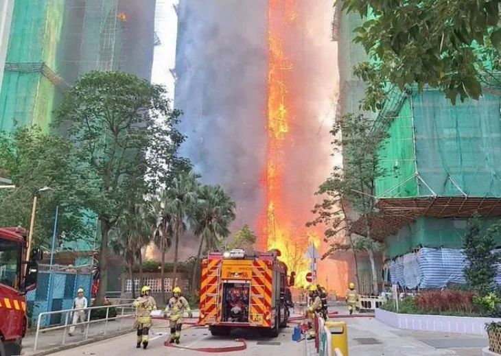 Pozar u Hong Kong 2