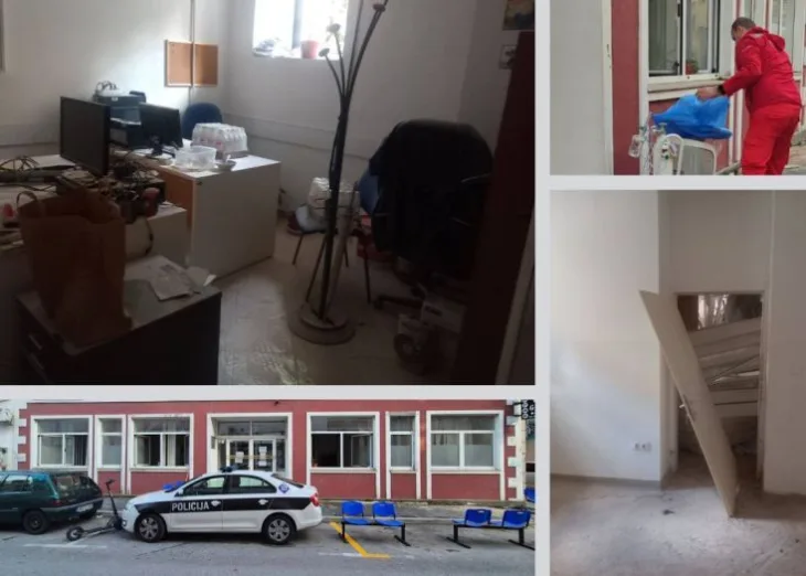 Mostar Urusio se krov ambulante
