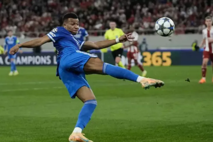 Kylian Mbappe Real Madrid Olympiakos