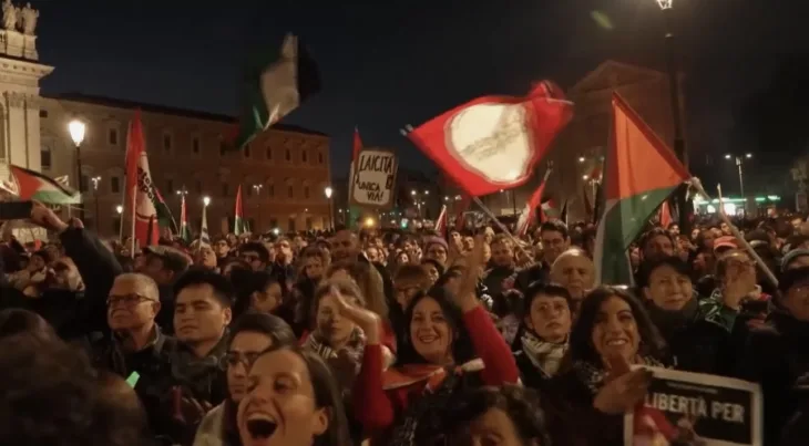 Rim gaza protesti