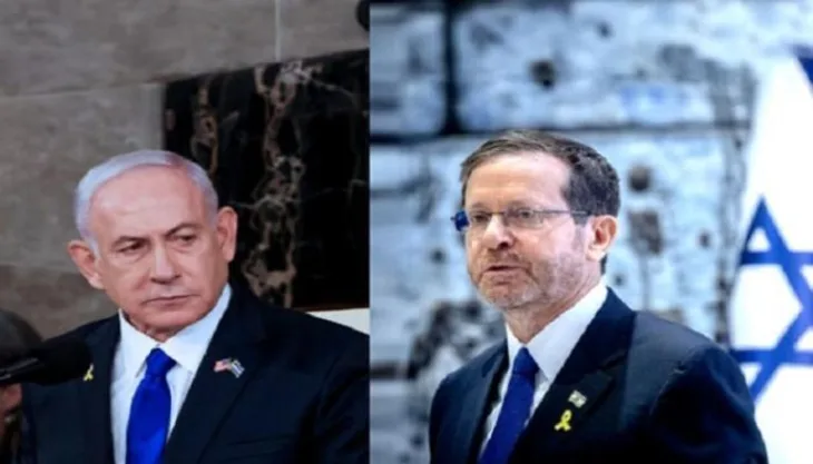 Isaac Herzog Benjamin Netanyahu