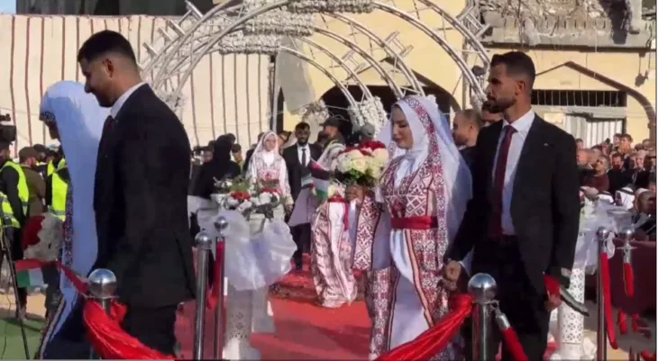Gaza vjencanje masovno