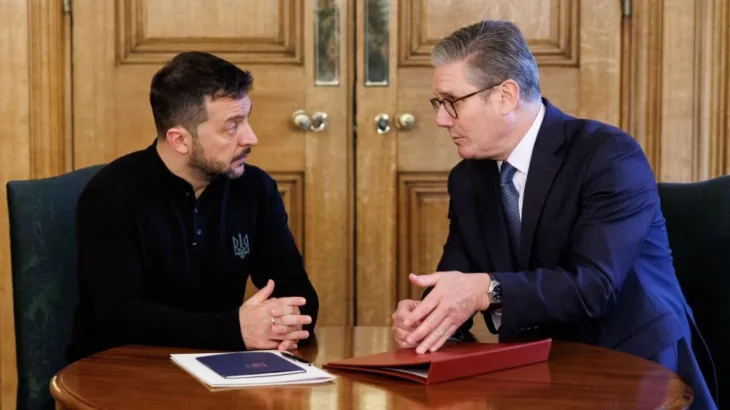 Keir Starmer Volodomir Zelenski