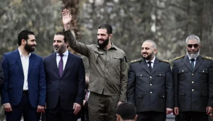 Ahmed al-Sharaa Sirija proslava pada Asada 0