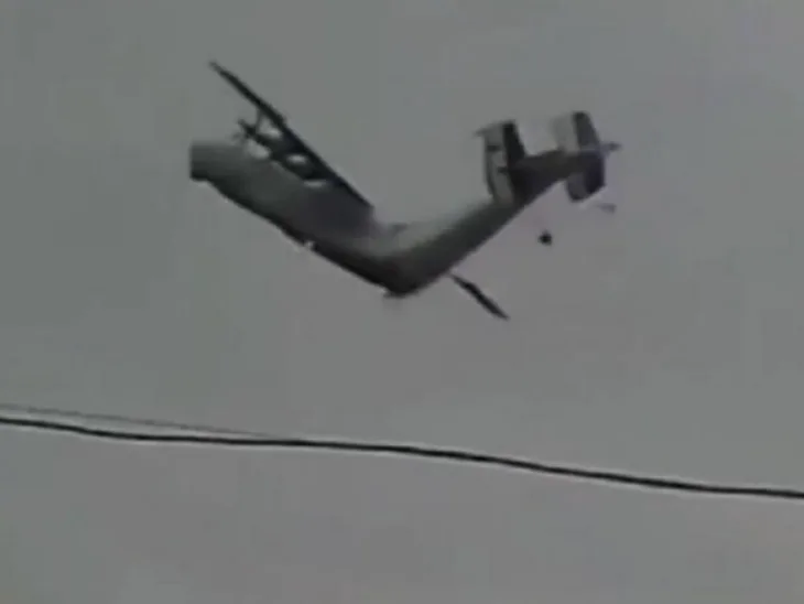 Snimljen pad golemog ruskog vojnog transportnog aviona