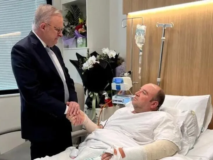 Ahmed al Ahmed Australija Sydney Anthony Albanese