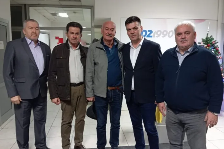 HDZ 1990 na božićnom prijemu