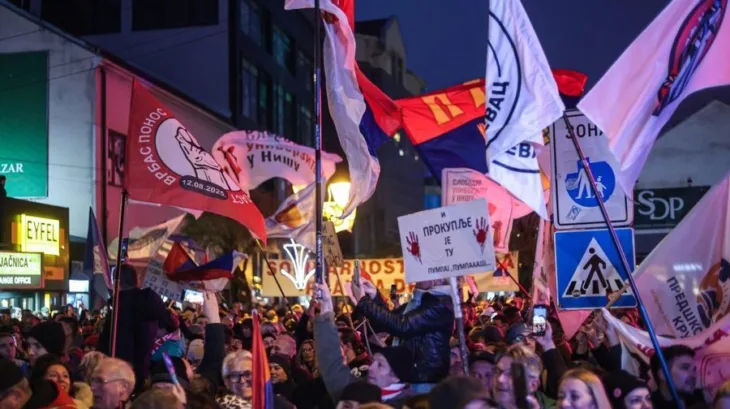NOVI PAZAR Novopazarski protest protiv Vucica