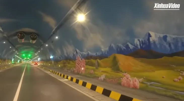 Kina uskoro otvara jos jedno arhitektonsko cudonajduzi tunel za brze ceste na svijetu