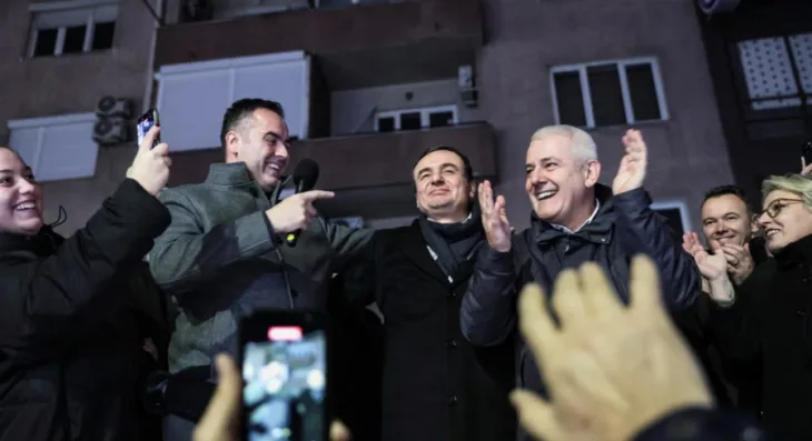 Albin kurti 12 izbori slavlje