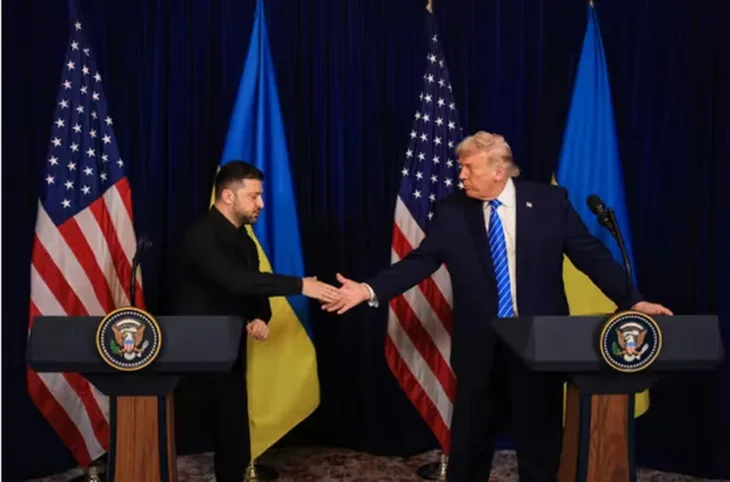 Donald Trump i ukrajinski predsjednik Volodimir Zelenski