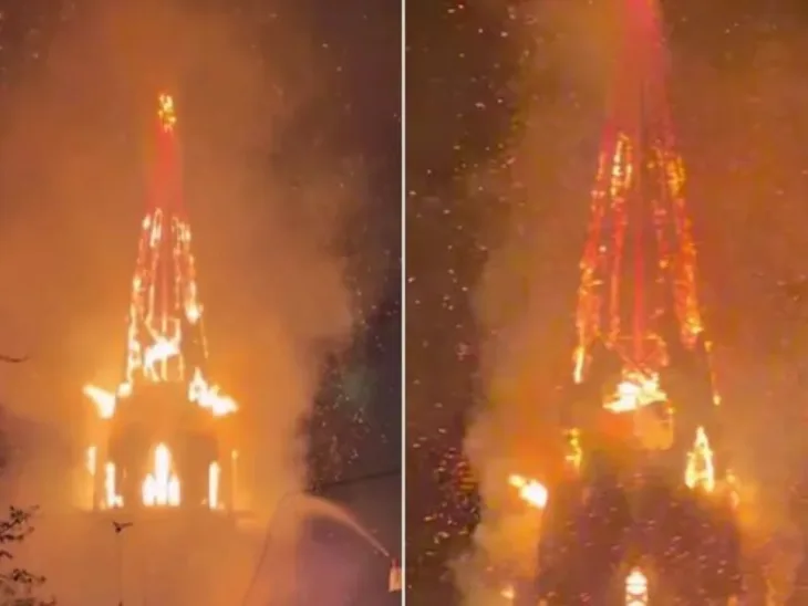 Crkva u amsterdamu pozar