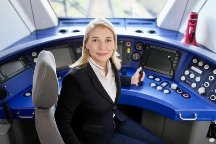 Njemacka Deutsche Bahn Evelyn Palla