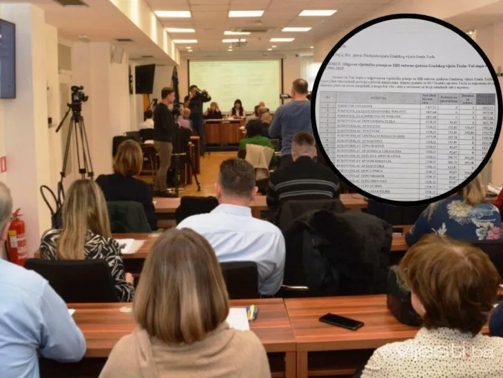 Otkrivene plate direktora u Tuzli 1