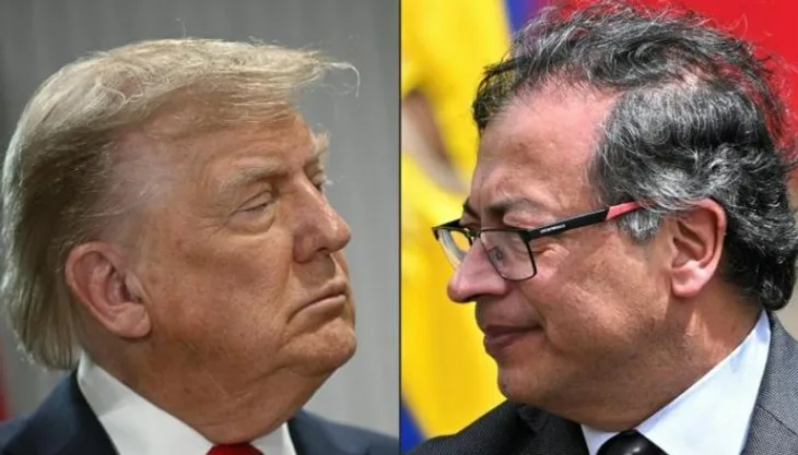 Donald trump Gustavo Petro