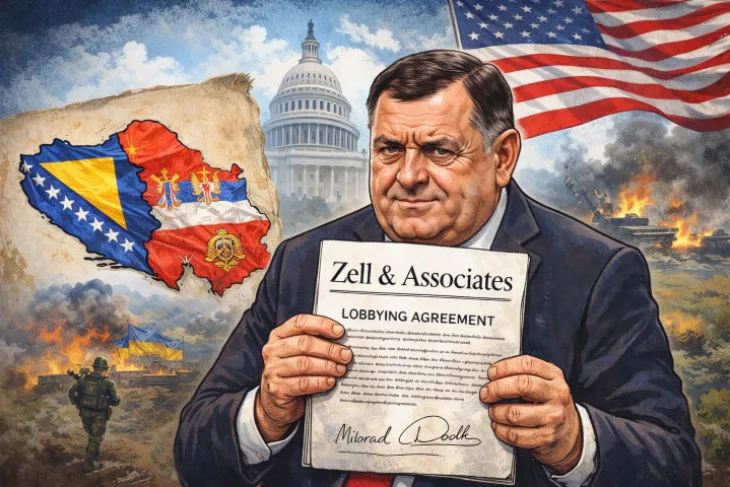 Milorad dodik lobiranje sad Zell Associates etto ba