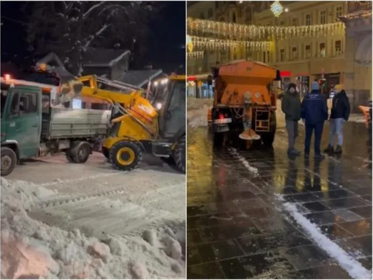 Snijeg 2026 sarajevo ciscenje RAD i ViK zajedno čistili snijeg u Sarajev