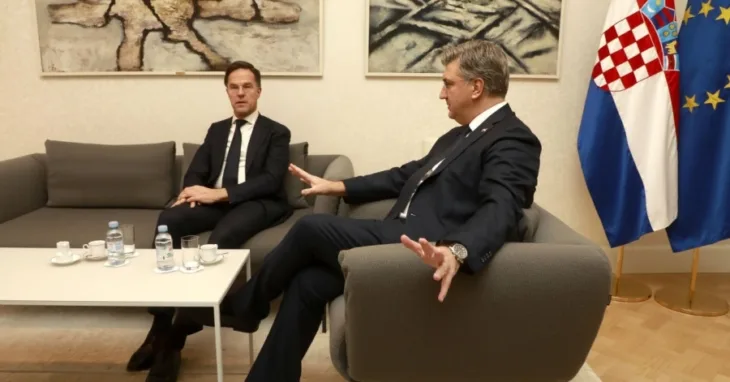 Mark rutte andrej plenkovic