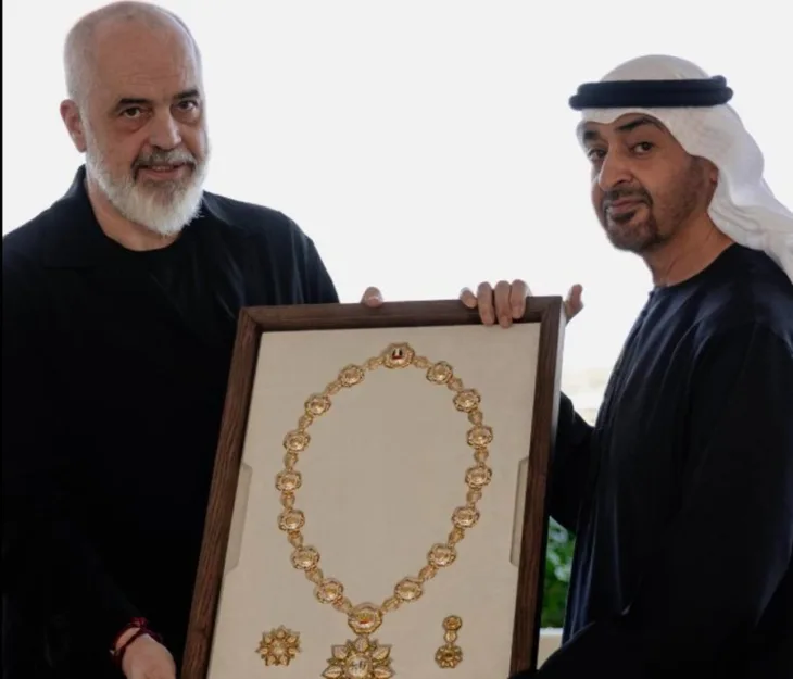 Mohammed bin Zayed Al Nahyan Edi Rama