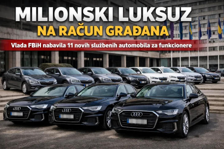 Novih sluzbenih vozila vlada fbih etto ba