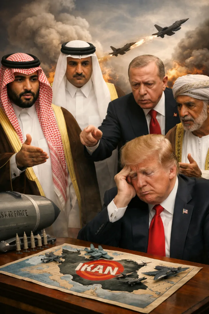 Saudijska Arabija Katar Turska i Oman Iran SAD etto