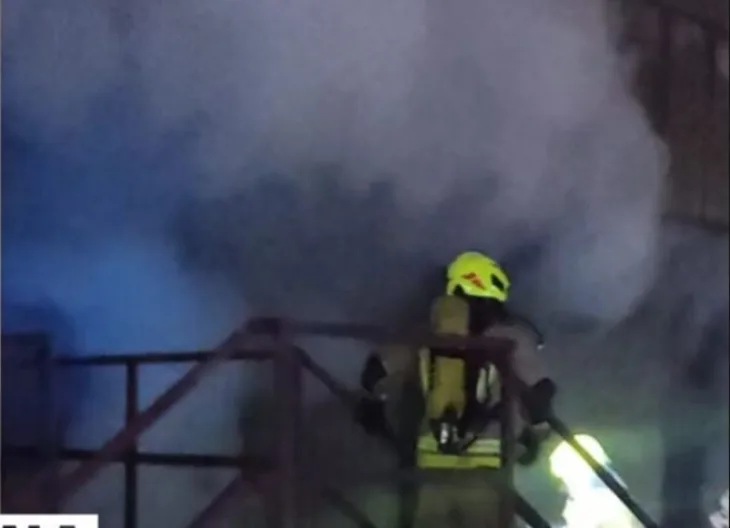 Pozar u objektu BH Telecoma na Alipasinom Polju2