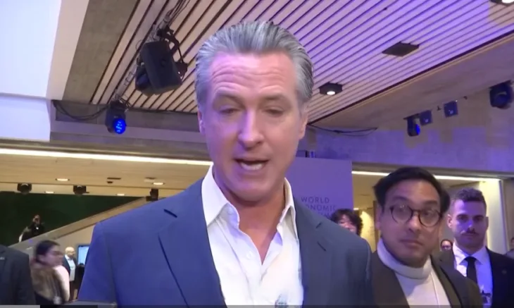 Davos Gavin Newsom