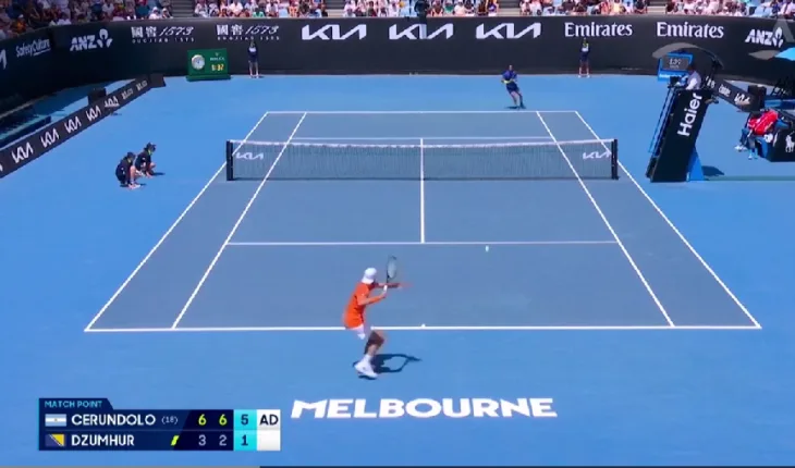 Damir Dzumhur Australian Open Francisco Cerundolo