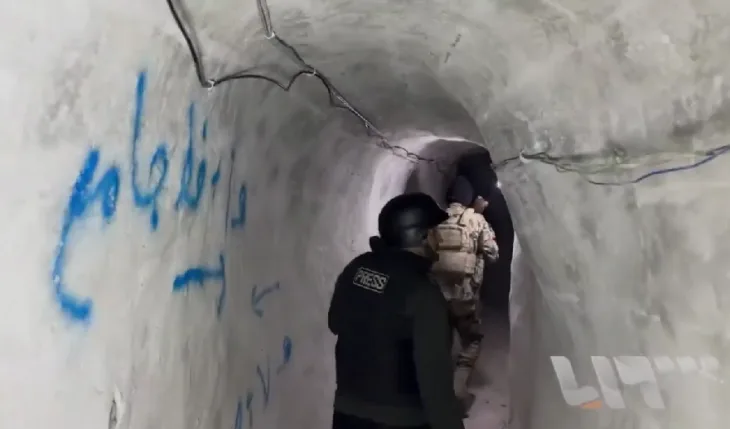 Sirija podzemni tuneli kurdskih snaga 2