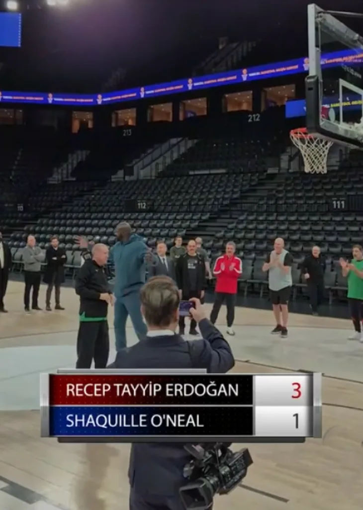 Recep Tayyip Erdogan Shaquille O Neal