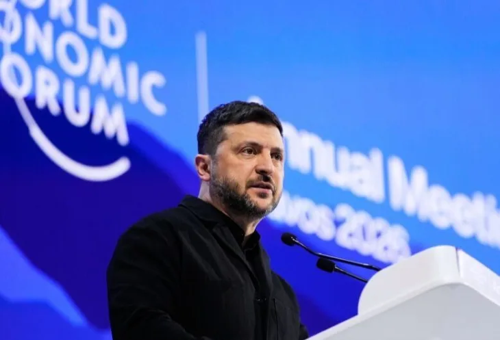 Volodimir Zelenski davos