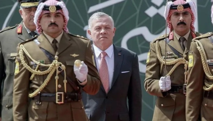 Kralj Abdullah II vojska jordana