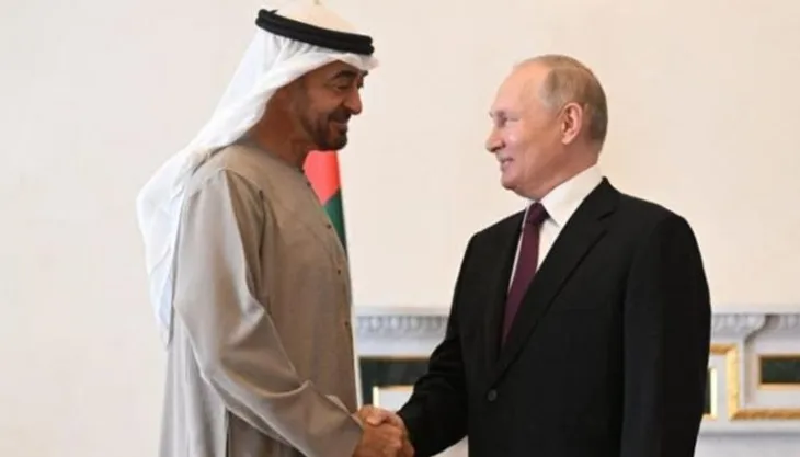 Mohammed bin Zayed Al Nahyan Vladimir Putin al ain