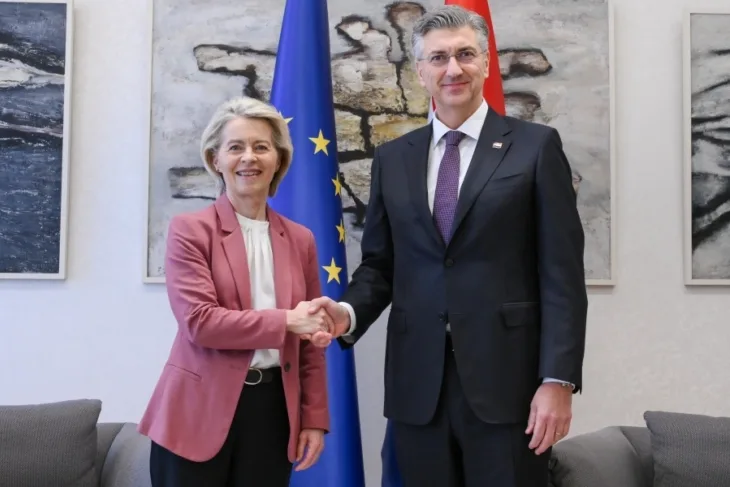 Plenković i von der leyen